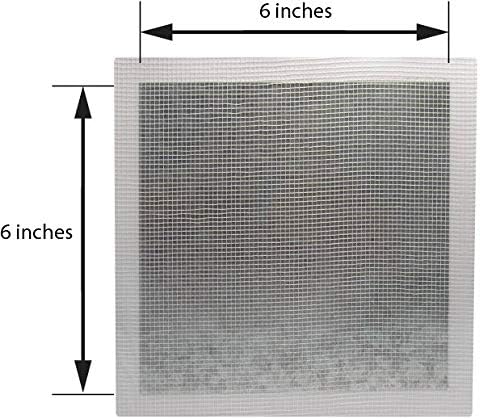 Red Devil 1212 6" x 6" ONETIME Wall Repair Patch, 5 Pack - Image 4