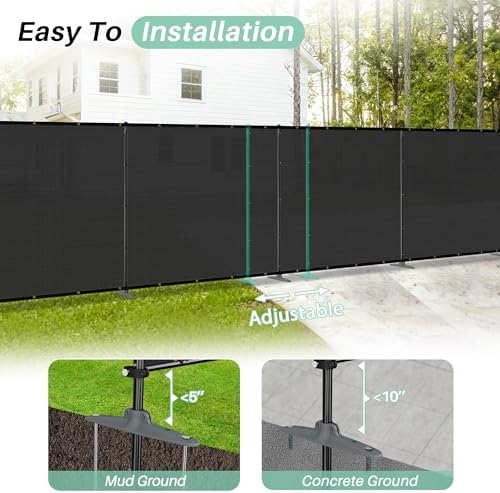 SunnyRoyal 6' x 70' Privacy Fence Screen Panel - Image 5