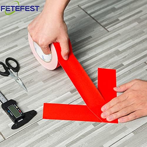 Gaffers Tape Red Heavy Duty, Non-Reflective, No Residue, Hand Tear - Image 5