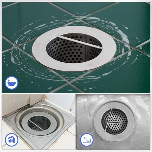 2 Pcs Commercial Floor Drain Strainer - Image 4