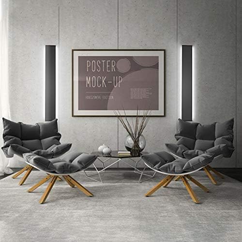 Aipsun 43.3in/40W Modern Black Vanity Light Fixtures LED Black Bathroom Wall - Image 5