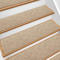 Stair Treads for Wooden Steps 10 PCS Non Slip Stair Rugs Khaki by Unknown