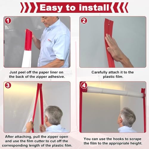 2 Pack Dust Proof Barrier Assembly - Image 7