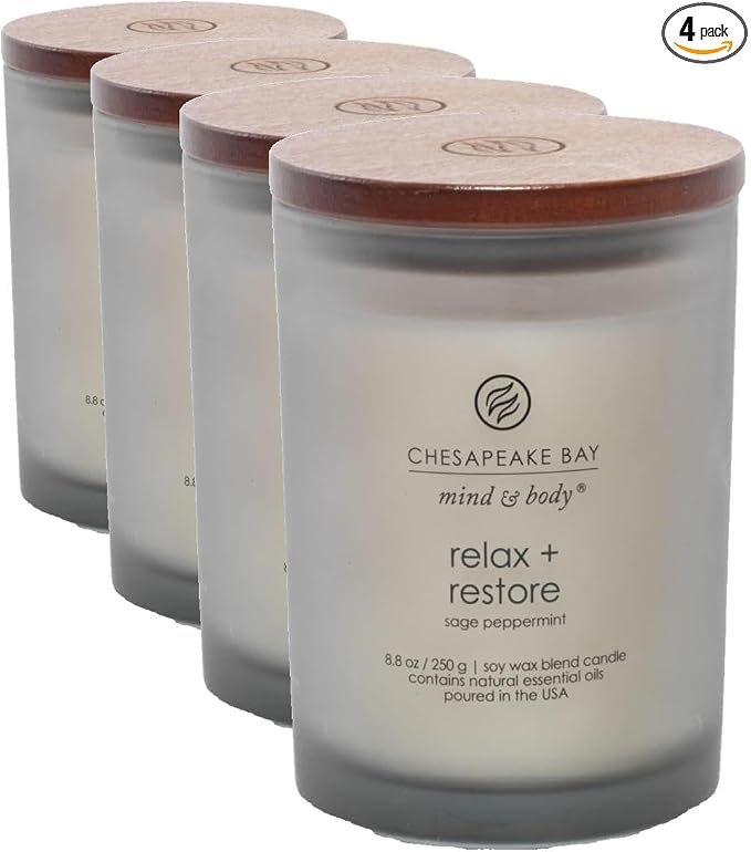 Chesapeake Bay Candle PT41987 Candle Medium Jar Sheer Jasmine Home Decor 8.8oz by ChesapeakeBayFragrance