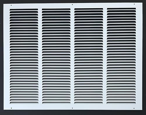 Fits 24x18 Duct Opening Stamped Steel Return Air Grille Vent Cover Grille - Image 2