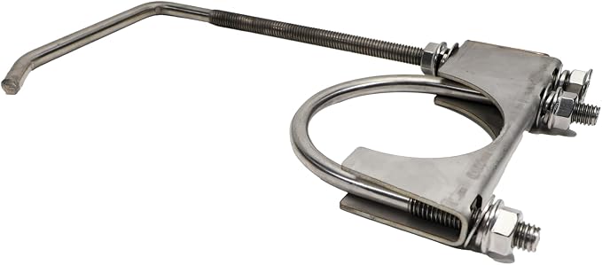 2 pcs 2.0" Exhaust Clamp with Hanger, Heavy Duty Exhaust Hanger with Clamp - Image 7