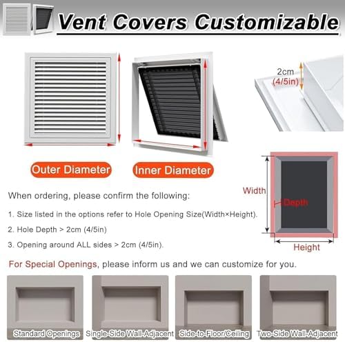 Floor Vent Cover 12 x 44 Air Vent Cover - Image 2