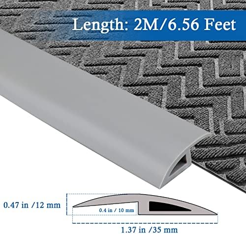 FONUNO Carpet Transition Strip Self Adhesive Floor Transition Strip - Image 2