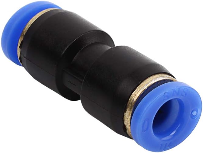 SNS 5/32" Tube OD Plastic Straight Union Pipe Tube Fitting Straight Pneumatic - Image 6