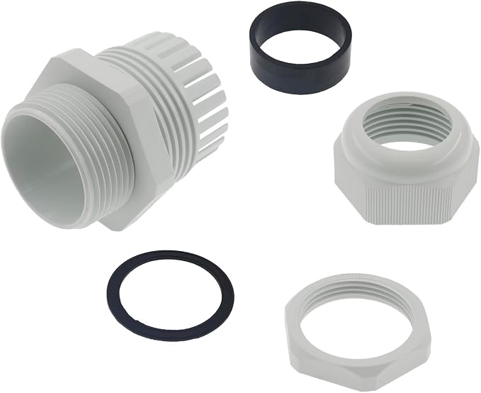 1-1/4 Inch NPT Strain Relief Nylon Cord Grip, SAFYY 5 PCS Waterproof Cable - Image 5