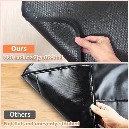 Fireplace Floor Mat, Hearth Fireproof Rug - Image 5