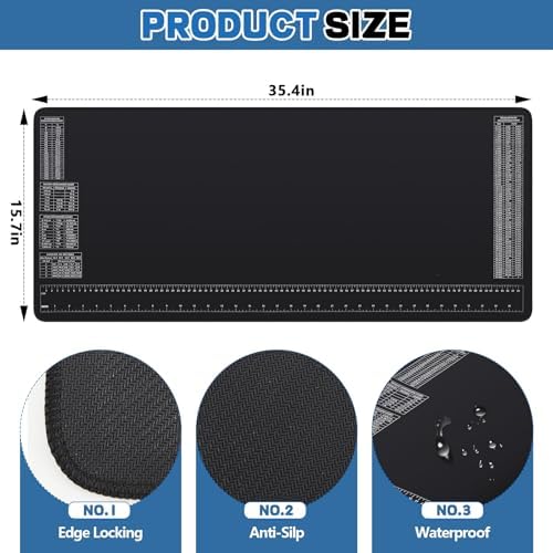 Drydiet 4 Pcs Neoprene Mat for Workbench - Image 2