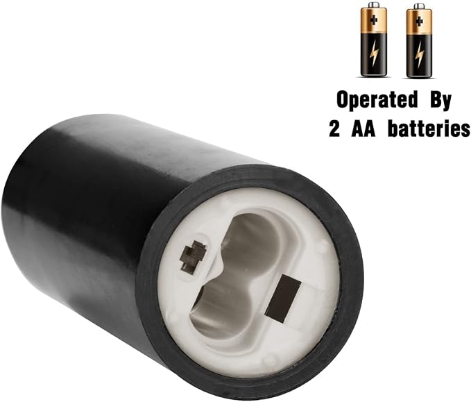 Flameless Candles Led Candles Pack of 9 Black Real Wax Battery Candles - Image 6