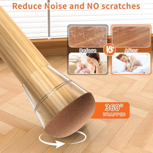 Round Chair Leg Floor Protectors - Image 3