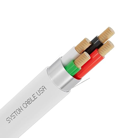 Syston 16/4 Security Control Cable, Stranded Copper, CMP Shielded, 250 FT | 16 by SystonCableTechnology