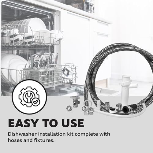 Waxman PlumbCraft White Dishwasher Installation Kit 7027700LF, Dishwasher Parts - Image 5