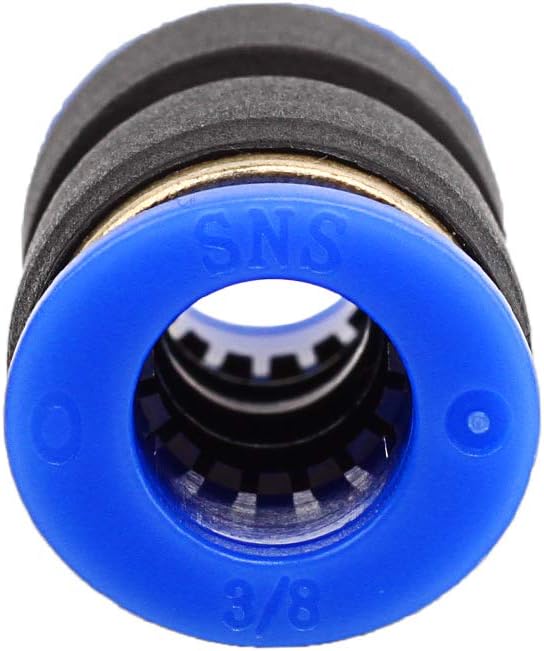 SNS 3/8" Tube OD Plastic Straight Union Pipe Tube Fitting Straight Pneumatic - Image 4