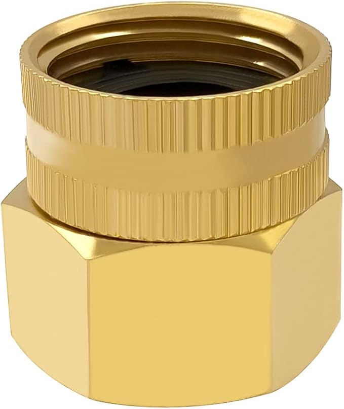 Hooshing 3PCS Garden Hose Adapter 3/4" NPT Female to 3/4" GHT Female Thread | - Image 5