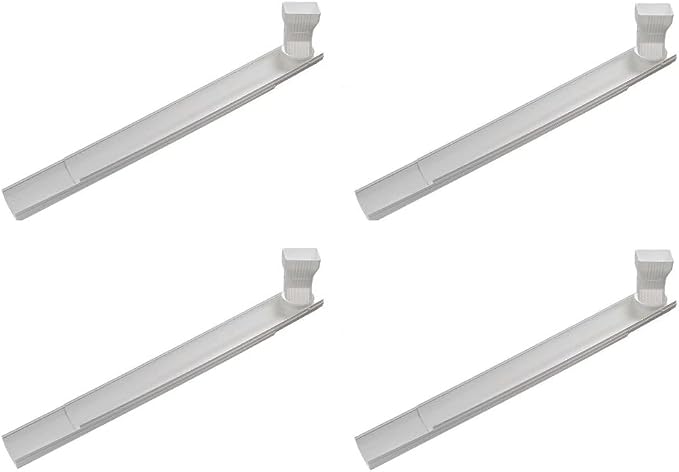 Frost King Tilt N' Drain 5-1/2 in. W x 6 ft. L White Vinyl Downspout Extension by Thermwell+Products+Co.%2C+Inc