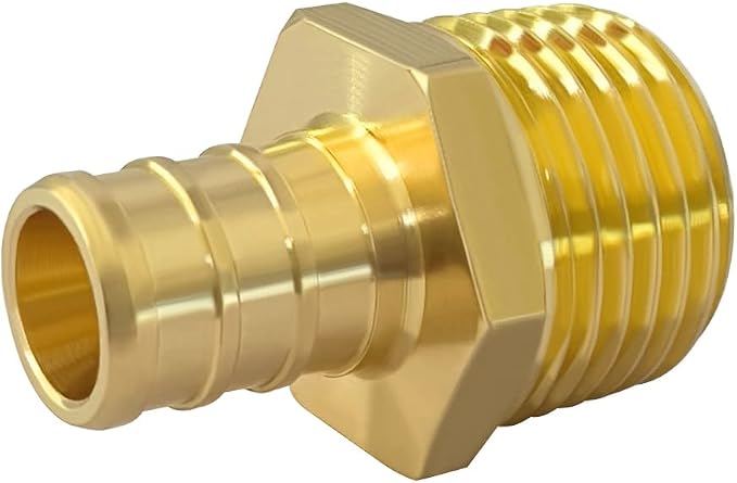 Hooshing 5PCS Pex Fitting 1/2" Male NPT to 1/2" Pex Male Adapter | Heavy Duty - Image 4