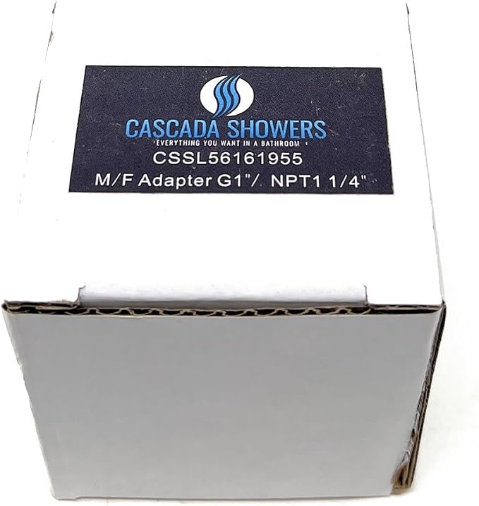 Cascada G Thread to NPT Thread Pipe Fitting Adapter - Image 6