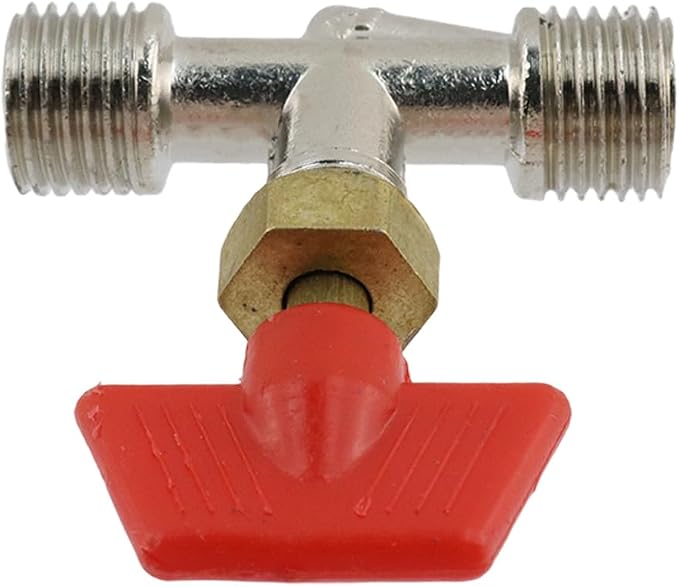 Ball Valves Shut Off Valves Zinc Alloy Ball Valve Shut Off Switch, 1/4 Male to - Image 5