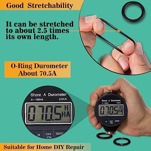 XBVV 1020 Pcs O Ring Kit 20 Size Nitrile Rubber O Ring Assortment Set - Image 6