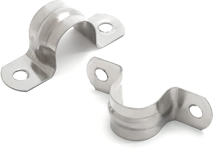 M20 3/4 Inch Conduit Clamps, Stainless Steel Cable Clamp, Rigid Pipe Strip - Image 4