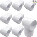 1“ Slip Tee PVC Fitting, Furniture Grade PVC DIY Connector by ANPTGHT