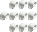 10PCS 1/2 Inch White PVC 90 Degree Elbow Adapter Pipe Fittings 2 Way Right by HayEastdor