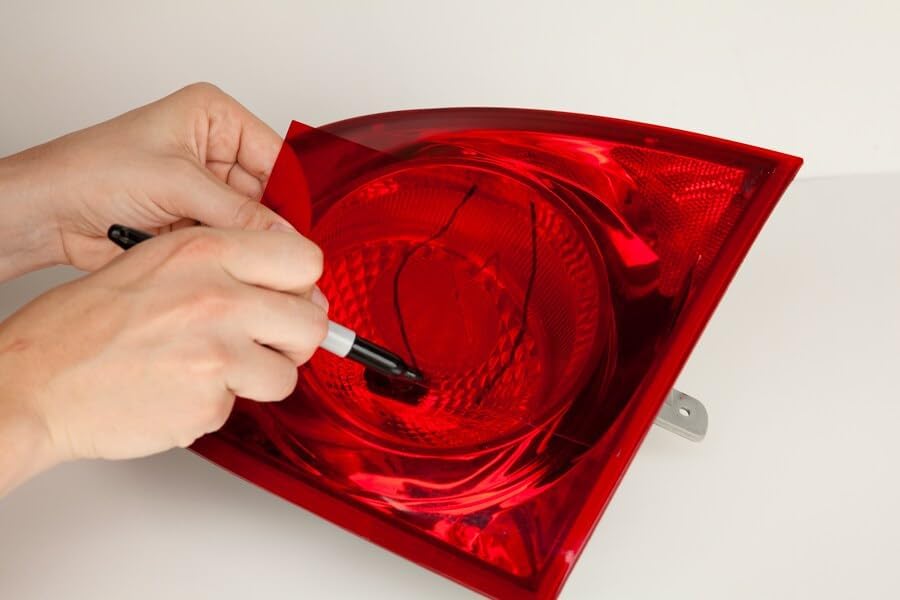 3M Auto High-Strength Lens Repair Film, 3.5 in x 7.75 in, Weatherproof & - Image 6