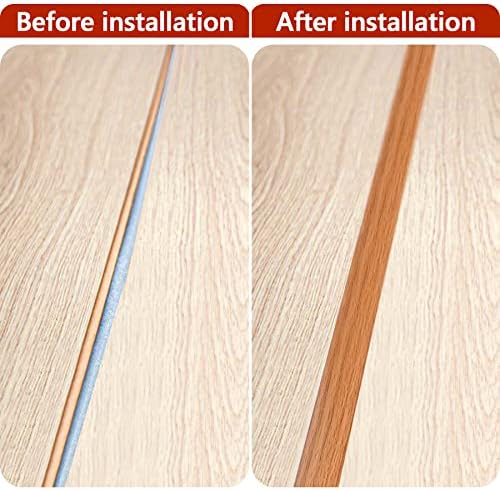 20Ft Floor Transition Strip Self Adhesive Carpet to Tile Floor Edging Trim PVC - Image 4