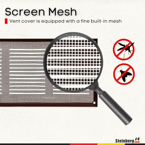 Steinberg14 Brown Vent Cover 14x4 - Image 3
