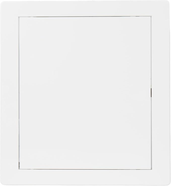 Vent Systems 8" x 8" Push-to-Open ABS Access Door – White Plastic Access Panel - Image 7
