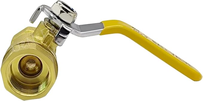 Uenede Brass 1/2 inch NPT Female Ball Valve 600 WOG, Metal Plumbing Control - Image 3