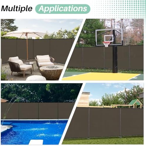 SunnyRoyal 5' x 8' Privacy Fence Screen Panel - Image 2