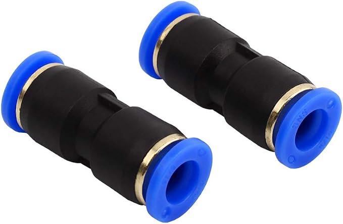 SNS 5/16" Tube OD Plastic Straight Union Pipe Tube Fitting Straight Pneumatic - Image 7