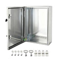 Yongchen Electrical Enclosure 24x16x12 Inch 304 Stainless Steel Enclosure IP66 by YcXingnon