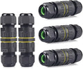 IP68 Waterproof 2Way 3pin Junction Box Electrical Cable Connector, 5 Pack 17.5A by Thereisnofuturewithouthighqualityproducts