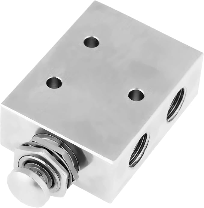 Fabater Toggle Valve, 2 Position 3 Way Air Pneumatic Knob Control ON OFF - Image 3
