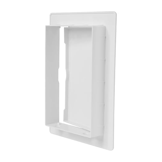 Repa Market 4 x 8 Access Panel for Drywall and Ceiling – White ABS Plastic Door - Image 9