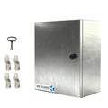 NBCYUNER Stainless Steel Electrical Enclosure 12x10x6 Inch NEMA 4X Enclosure by NBCYUNER