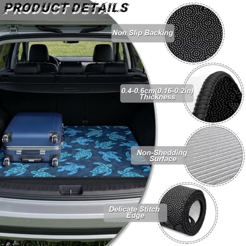 ELEQIN Car Trunk Mat for SUV Sedan Truck All Weather Cargo Liner Trunk - Image 6