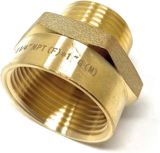 Cascada G Thread to NPT Thread Pipe Fitting Adapter - Image 8