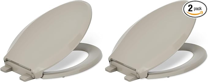 KOHLER 4636-RL-G9 Cachet ReadyLatch Elongated Toilet Seat Slow Close, Soft by Unknown