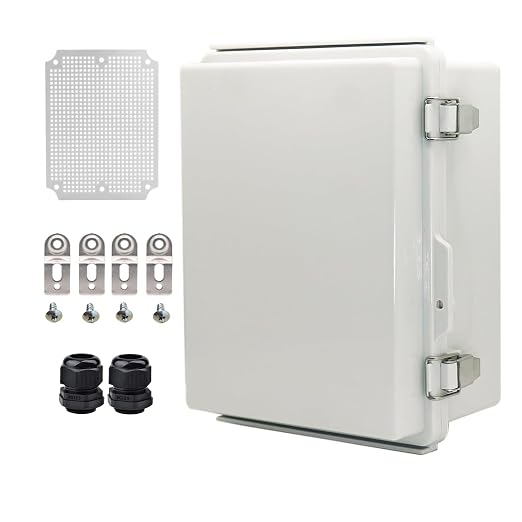 Outdoor Waterproof Electrical Box Junction Box Weatherproof IP67 ABS Plastic by YETLEBOX