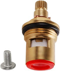 Brass Ceramic Cartridge, G1/2" Tap Ceramic Stem Cartridges Replacement by TOOLSTAR