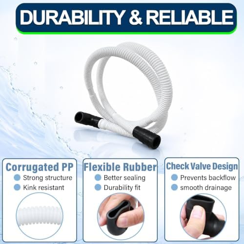 WPW10545278 Dishwasher Drain Hose - Image 6