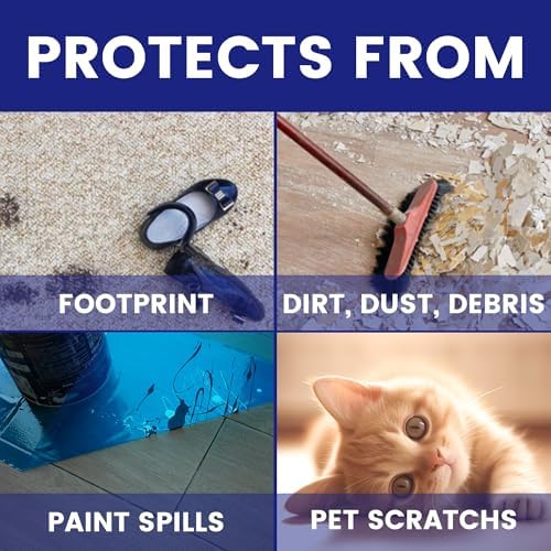 TAPEBEAR Floor Protection Film 24" x 200' Floor Cover 400 Sq.Ft - Image 4