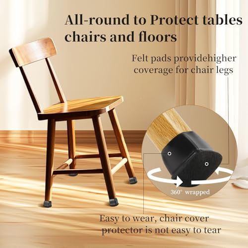 Square Chair Leg Floor Protectors - Image 4
